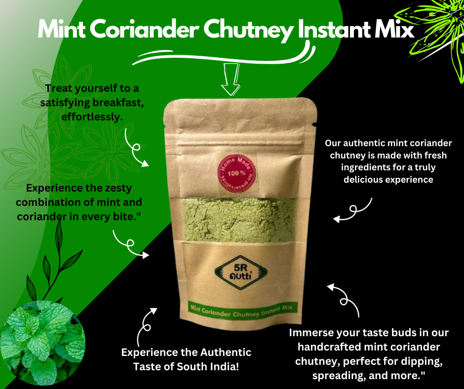 Mint Coriander Chutney Instant Mix