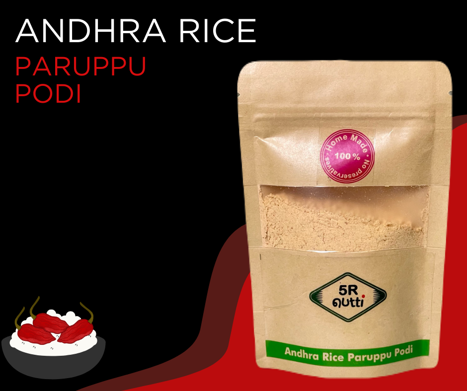 Andhra Rice Paruppu Podi