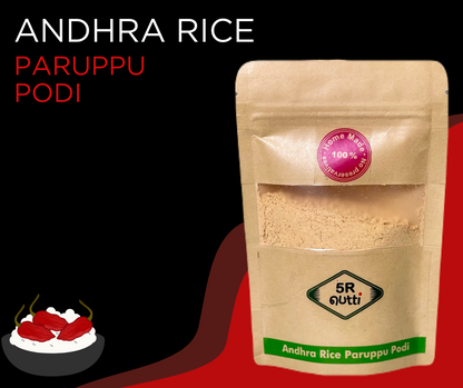 Andhra Rice Paruppu Podi