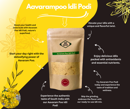 Aavaram Poo(Herb) Idli Podi