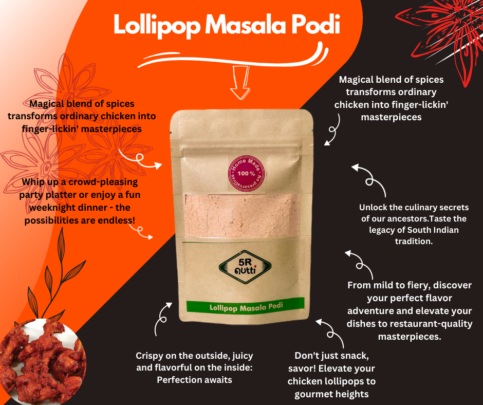 Lollipop Masala Podi